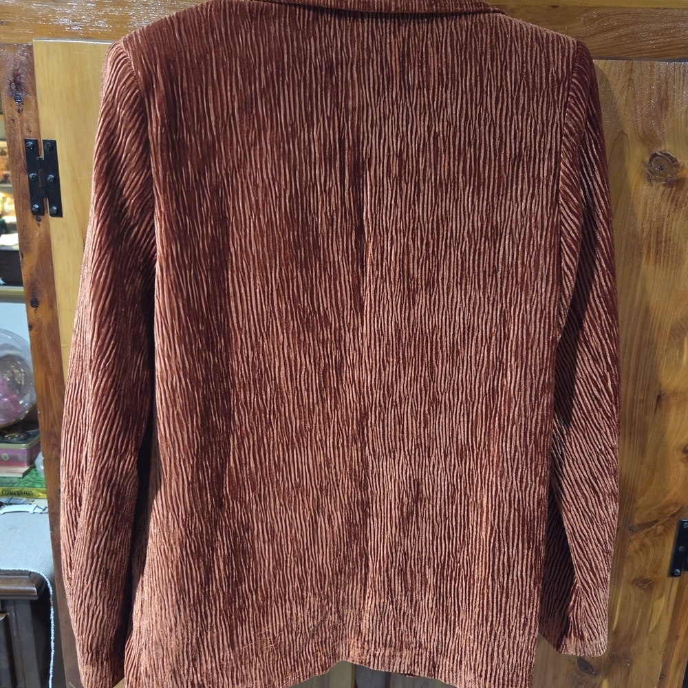 Cider Women's Burnt Orange Corduroy Jacket - Picture 5 of 6